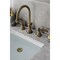 Kingston Brass KS2983DFL Widespread Bathroom Faucet with Brass Pop-Up, Antique Brass KS2983DFL - alternate 5